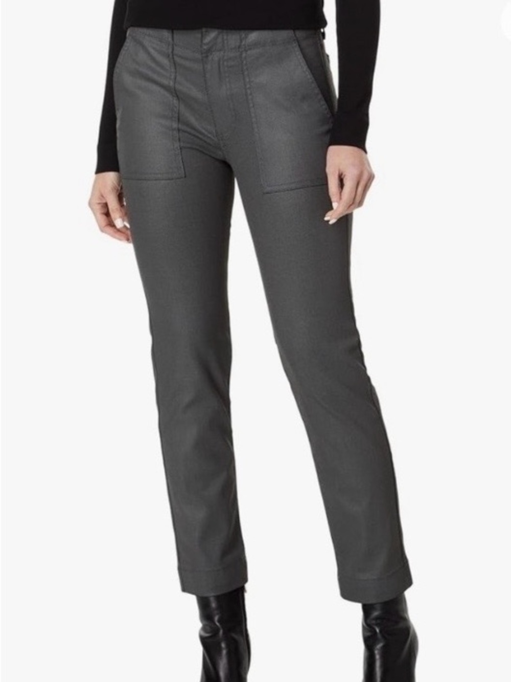 KUT from the Kloth Reese wax covered pants